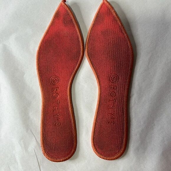 Rothy’s Red Pointed Toe Ballet Flats - Picture 11 of 11